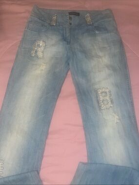 roccobarocco Distressed Jeans VINTAGE